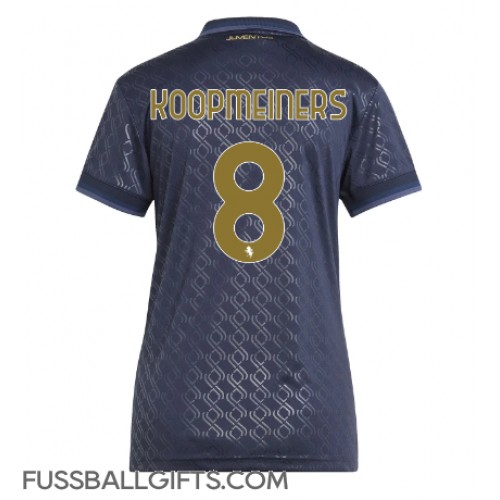 Juventus Teun Koopmeiners #8 Fußballbekleidung 3rd trikot Damen 2024-25 Kurzarm